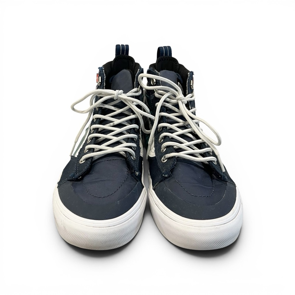 Vans Sk8-Hi MTE UltraCush Mens 9.5 Blue Green Hightop Sneakers Needs Repair - Picture 2 of 12